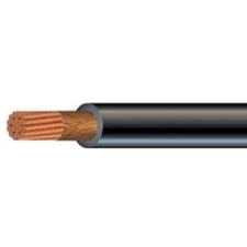 4 AWG SGT BLACK BATTERY CABLE - HIGH TEMP - MADE IN USA - 25 FEET