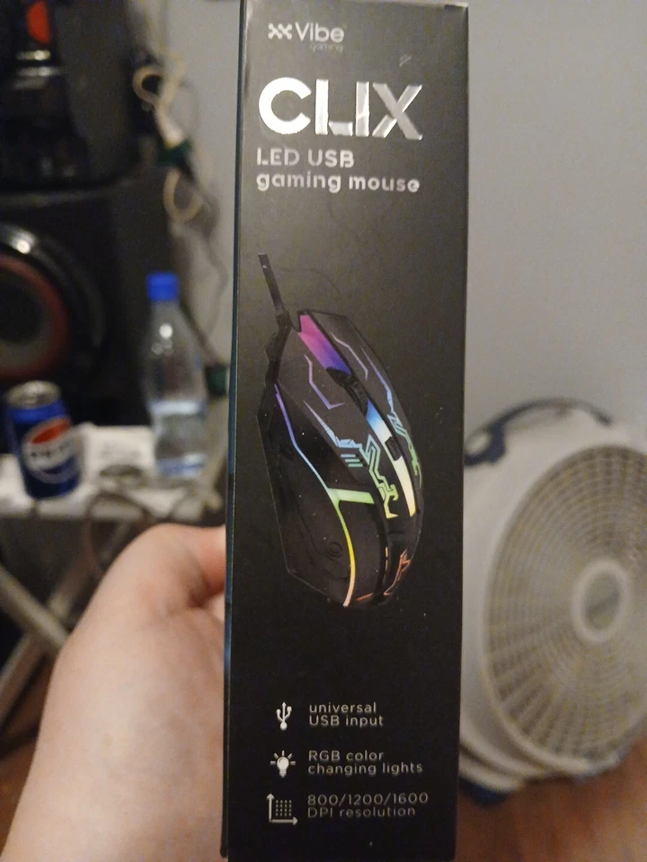 Clix USB Plug&Play LED Gaming Mouse - Image 4 of 4