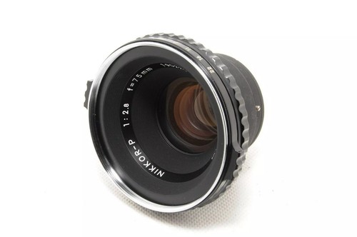 *EX* Nikon Nikkor P 75mm F/2.8 Lens For Bronica S2 S2a Filter & Cap From Japan
