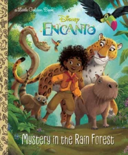 Mystery in the Rain Forest (Disney Encanto) (Little Golden Book) - VERY GOOD