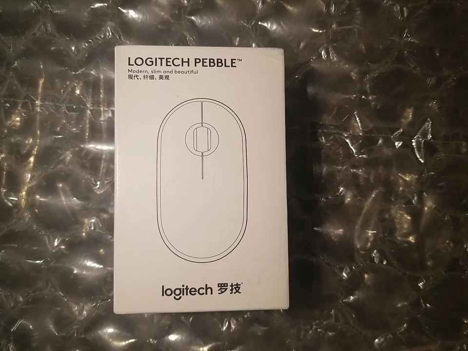 MOUSE USB OPTICAL Logitech Pebble ROSE/PINK LOGITECH New 910- 005575 QUIET - Image 4 of 4