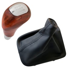 Schaltknauf Schaltmanschette Rahmen 6-Gang für Mercedes W211 S211 E-Klasse 02-09