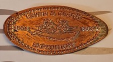 Lewis & Clark Expedition Pressed Smashed Elongated Penny RARE