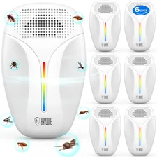 2024 Upgraded Version Ultrasonic Pest & Insect Repeller, Ultrasonic Repellent fo