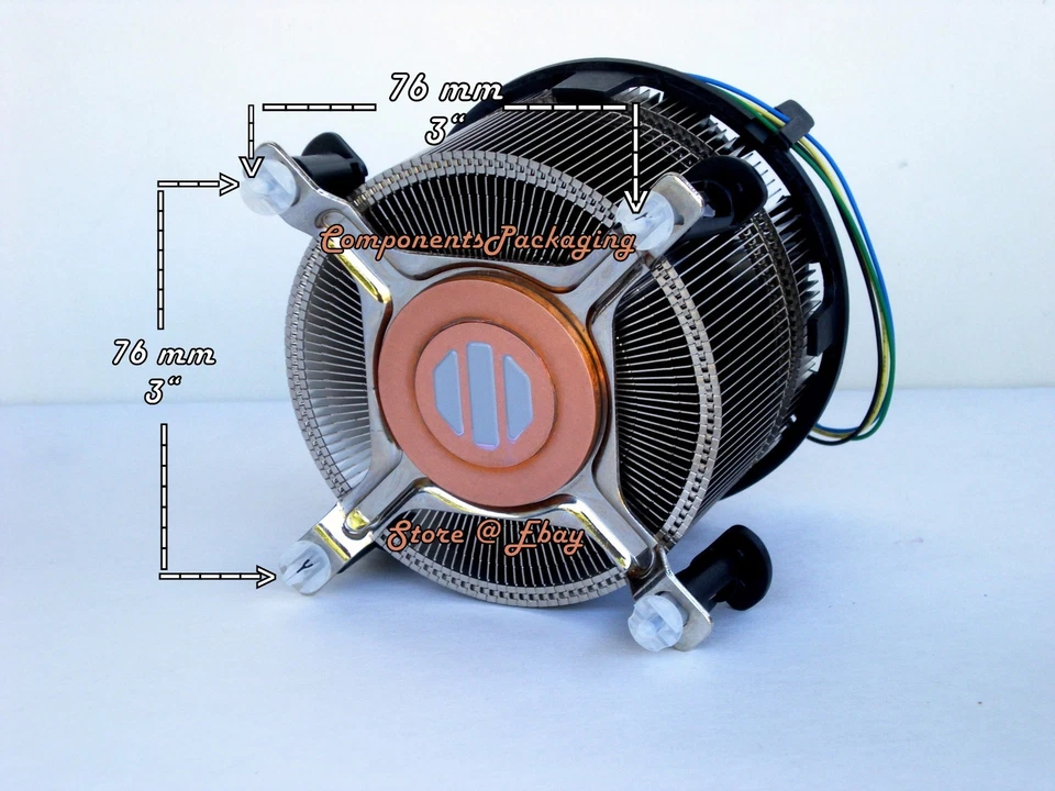 Intel TS15A Cooling Fan Heatsink for Core i7 Core i5 Socket LGA1151 CPU - New - Image 3 of 4