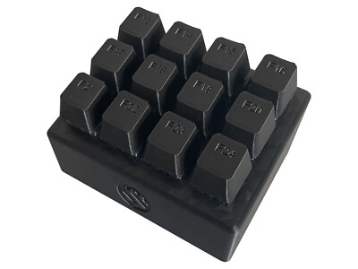 Simpelboard F13-F24 12 Funktionstasten  Macropad Keypad Stream Deck