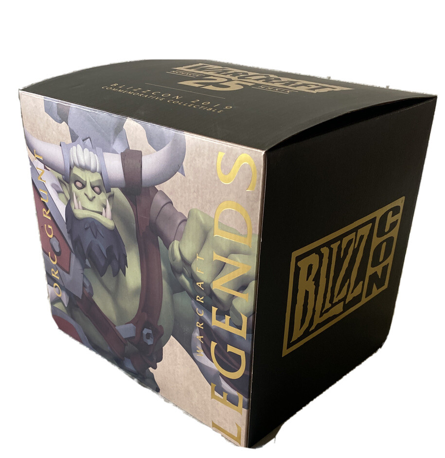 World Of Warcraft Blizzcon 2019 Commemorative Orc Grunt Statue | eBay