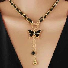 Exquisite Tassel Choker Necklace Bohemian Elegant Chain Pendant Jewelry