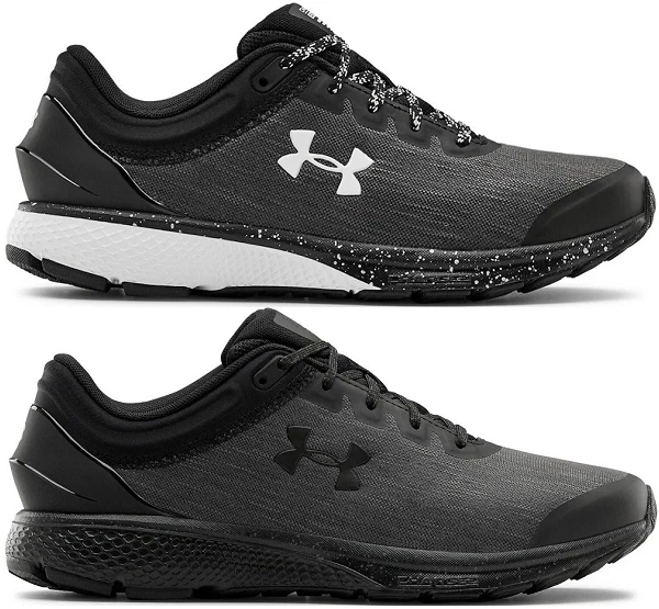 Under Armour Women's Charged Escape 3 Evo Running Shoe, Black/White, 5 :  : Clothing, Shoes & Accessories