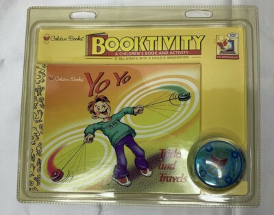 Golden Books Booktivity YoYo Tricks and Travels 2000 Book And Activity NOS