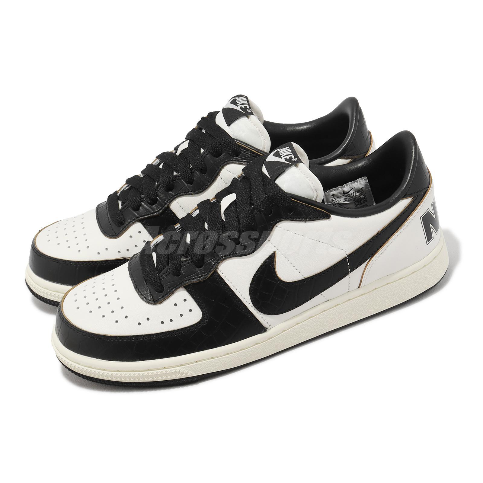 Мужская повседневная обувь Nike Terminator Low PRM Black Croc, кроссовки FQ8127-030