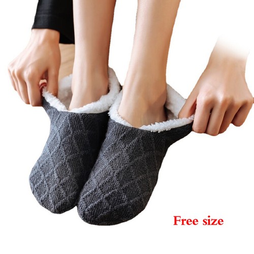 Hausschuhe Damen Winter Boden Schuhe Hallen Socken Schuhe Warm Winter Hausschuhe - Bild 4 von 18