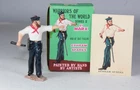 Marx Plastic Playset Warriors of the World-1812 War Ephram Sparks wBox/Card