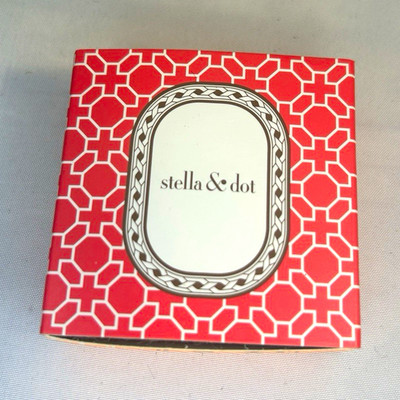 Stella & Dot Gold Tone Metal Cable Chain Necklace