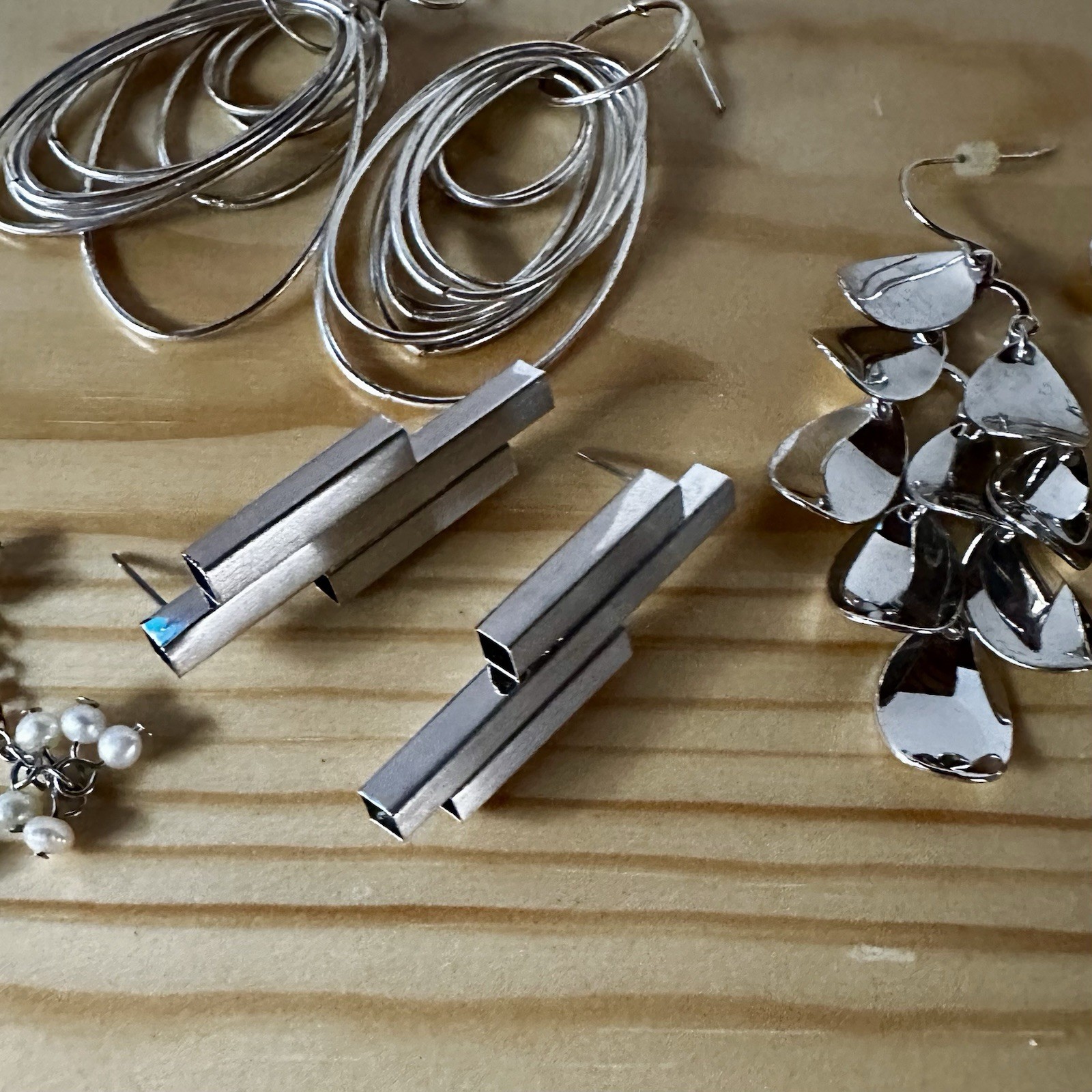 Earring Dangling Drop Dangle Costume Statement Fa… - image 2