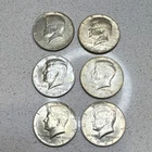 1967 Kennedy Half Dollar 50C Coins Lot of 6 Uncertified