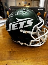 Brandon Marshall Autographed New York Jets Speed Full Size Helmet Beckett