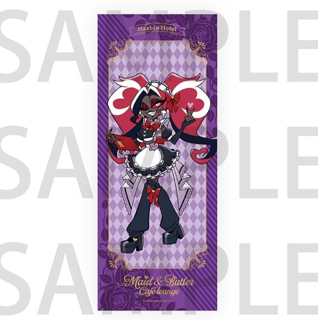 Hazbin Hotel BIG Tapestry Velvet Animate Cafe Japan Exclusive 2026