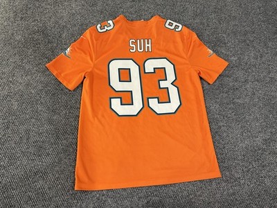 Miami Dolphins Jersey Mens Medium Orange NFL Football Nike Color