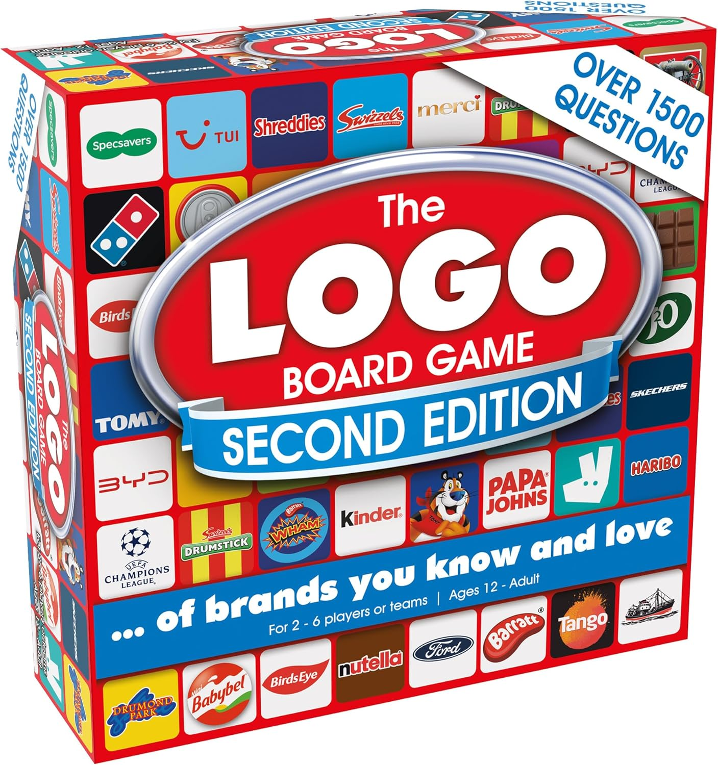 the LOGO Board Game Second Edition - the Family Board Game of Brands and Product