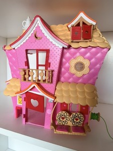 LALALOOPSY MINI SEW SWEET PLAYHOUSE DOLLHOUSE DOLL HOUSE NO ACCESSORIES