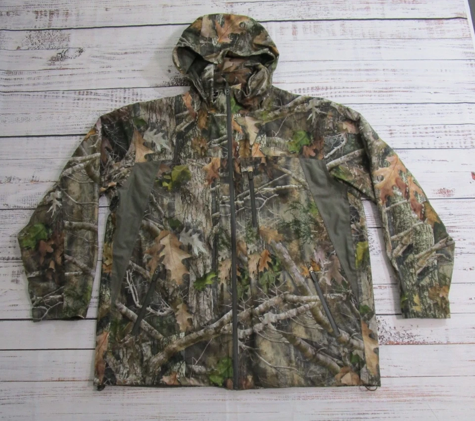 RedHead Scentinel Woodland Camo Hooded Jacket Pant 2 Piece Hunting Set Men L  XL - Image 2 of 4