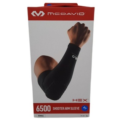 McDavid HexPad Armstulpe XS 6500 Power Shooter, Blue, XS, Blau