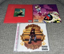 Kanye West 3 CD Lot Beautiful Dark Twisted Fantasy, Graduation, College Dropout