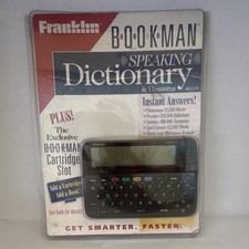 Franklin Bookman MWS-840 Speaking Dictionary Thesaurus Spell Checker Games