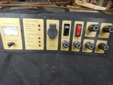 Caravan , 12v and fridge distribution panel, battery monitor etc