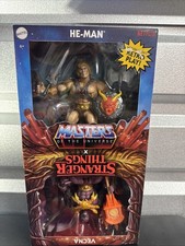 MOTU Masters of the Universe X Stranger Things  He-Man & Vecna Figures 2-Pack
