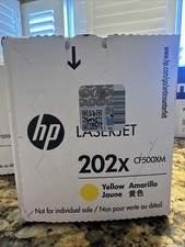 HP 410X High Yield Toner  202X (Yellow) - - NEW!!!