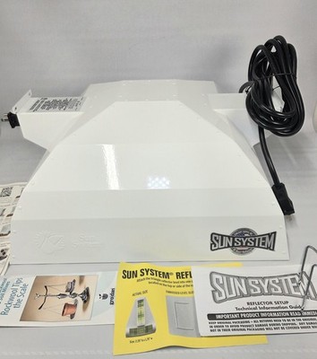 New Sun System DE Boss 1000w Reflector for HPS Double Ended .  No Bulb Included