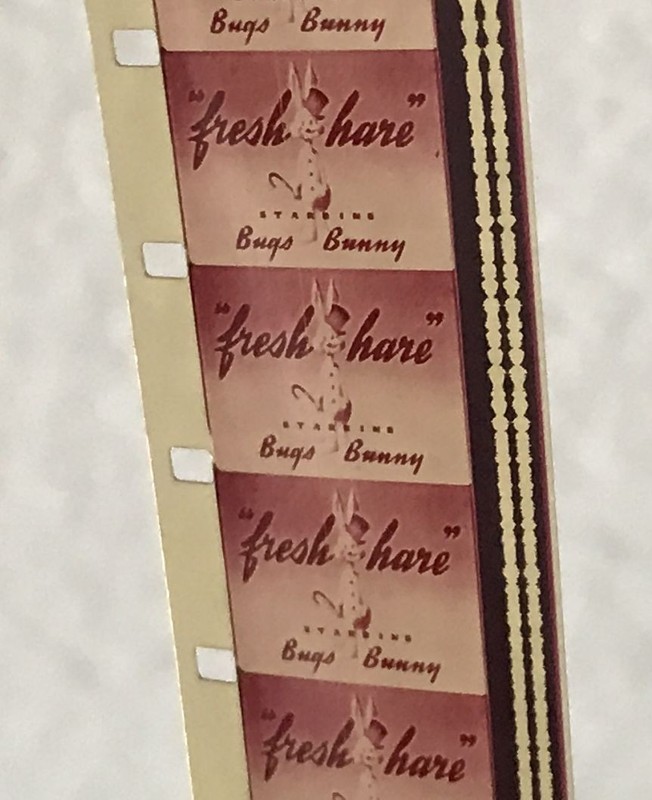 EXC FRESH HARE 16MM COLOR BUGS BUNNY WB CENSORED CARTOON 1943 FRIZ FRELENG PD
