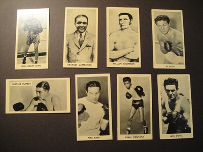 F C CARTLEDGE FAMOUS PRIZE FIGHTERS 8 KARTEN 13.25.32.44.46.47.48.50. BOXERSHORTS