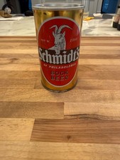 1960s Schmidt s Bock Beer-12 Oz Pull Tab Beer...