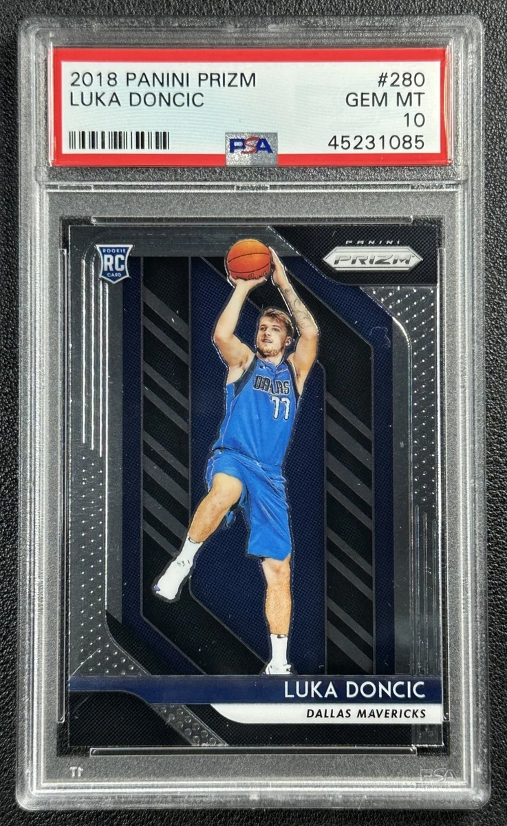 Luka Dončić 10 Graded Basketball Sports Trading Cards