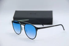 NEW BLACKFIN BF760 WESTON COL.603 BLACK GREEN AUTHENTIC FRAMES SUNGLASSES 49-19