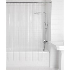 Light Weight PEVA Shower Liner, 70 in x 71 in, Clear
