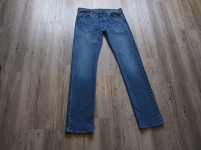 Levis 501 (2999) Premium Stretch Straight- Cut Jeans W33 L36 NO661