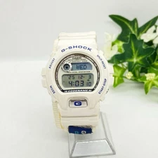 Working CASIO G-SHOCK DW-6697 Memo Function White Men's Watch