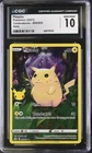 CGC 10 Pokémon English Pikachu 005/025 2021 Celebrations Holo