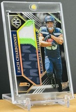 2023 Panini Limited Zach Charbonnet RC 02/75 Unlimited Potential Seahawks (MEM)