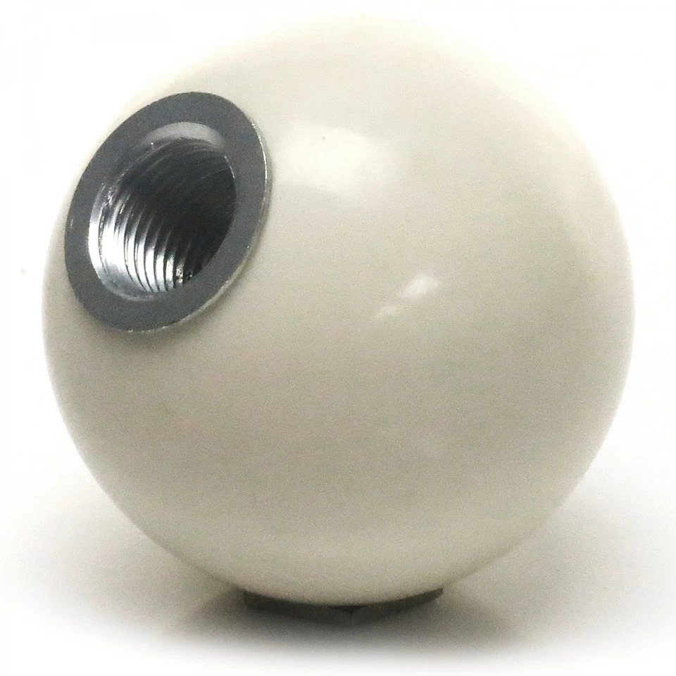 Red I <3 for NISSAN Ivory Shift Knob w/ M16x1.5 Insert Shifter Auto Manual Brody - Image 4 of 4