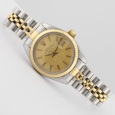 Rolex Ladies Bi-Colour Datejust Watch Model Number 6917F (European Model)