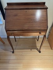 Antique Cherry Queen Anne Desk