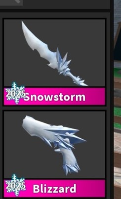 Blizzard set from mm2