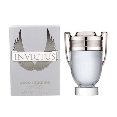 Paco Rabanne Invictus 50 ml Eau De Toilette EDT Herrenduft Spray für Ihn
