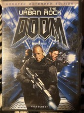 DOOM DVD, 2006, Extended Edition New Sealed THE ROCK KARL URBAN