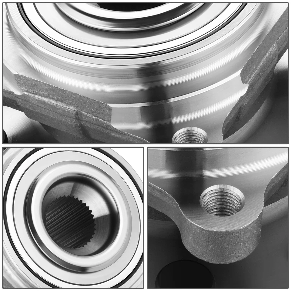 Conjunto de cojinete y buje de rueda delantera izquierda derecha para Dodge Ram 4500 5500 08-18 Foto 3 de 4